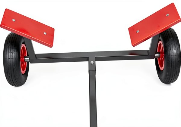 CUSON Adjustable Boat Trailer with Wheels and Handle-5