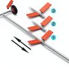 CUSON Adjustable Boat Trailer with Wheels and Handle-1