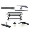 Oldriver Galvanized Steel Jet Ski Stand black xalh-634-2