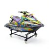 Oldriver Galvanized Steel Jet Ski Stand black xalh-634-5