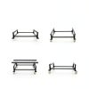 Oldriver Galvanized Steel Jet Ski Stand black xalh-634-4