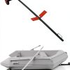 CUSON Adjustable Boat Trailer with Wheels and Handle-2
