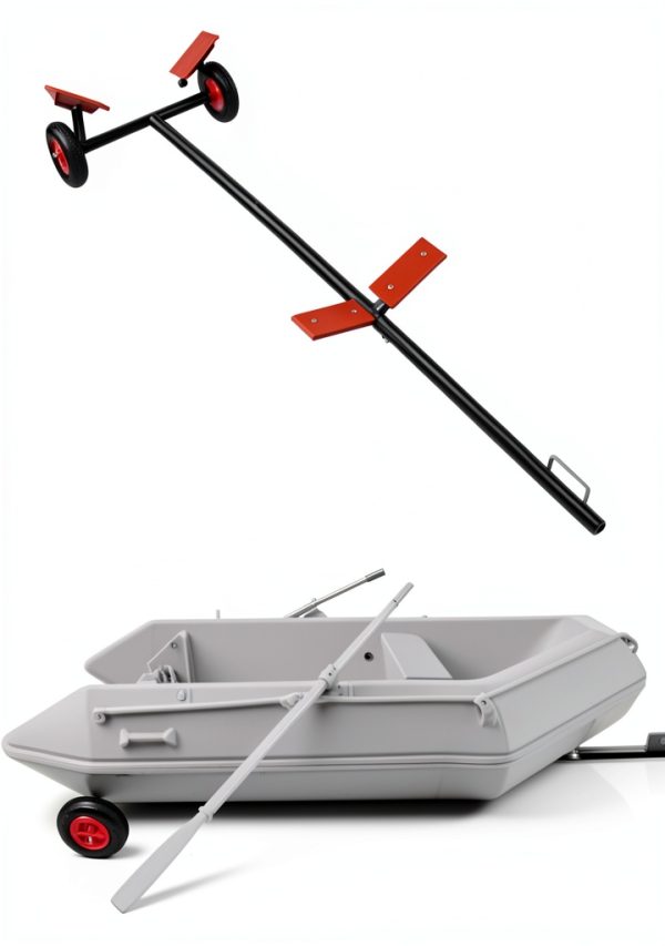 CUSON Adjustable Boat Trailer with Wheels and Handle-2