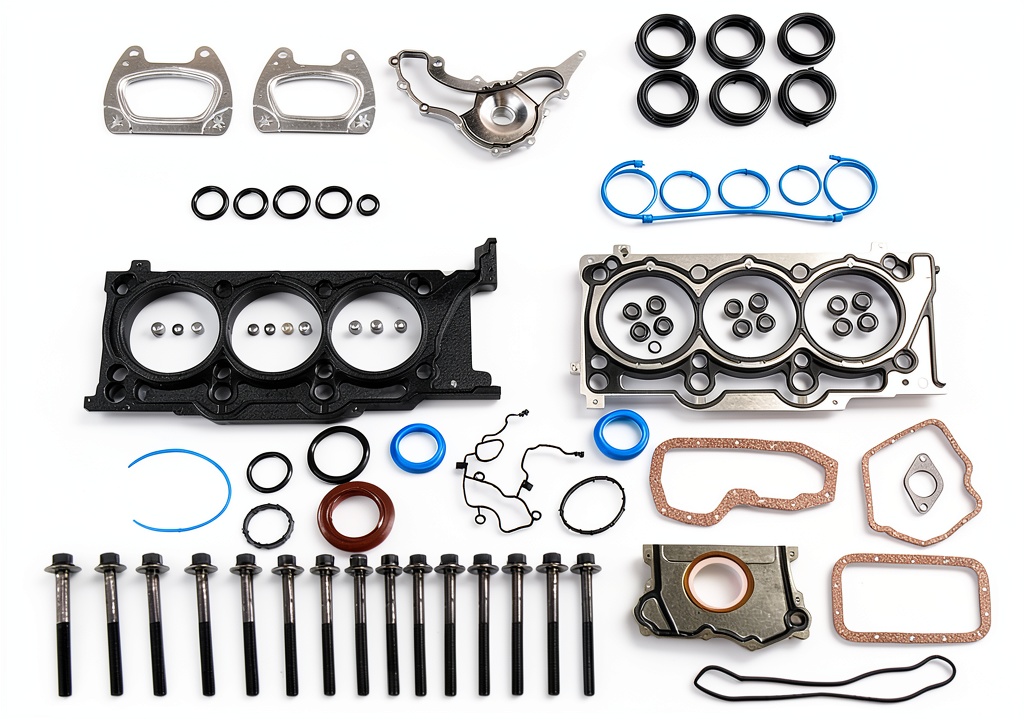BENERAY head gasket set installed in a vehicle engine